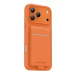 کاور چرمی iPhone 17 Pro Max مدل Regal Magsafe Leather Case گرین لاین