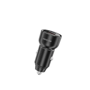 شارژر فندکی دو پورت USB-A و Type‑C مدل RoadVolt 60W گرین لاین
